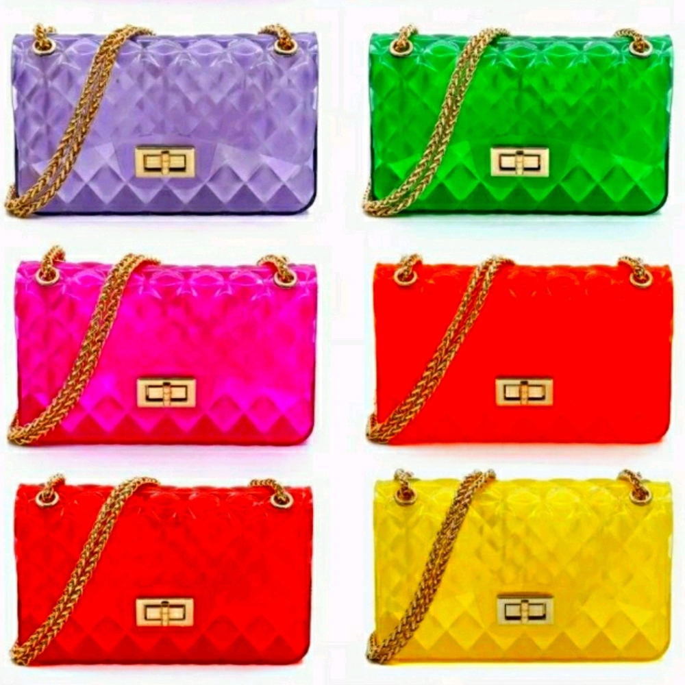 Transparent Jelly Handbag